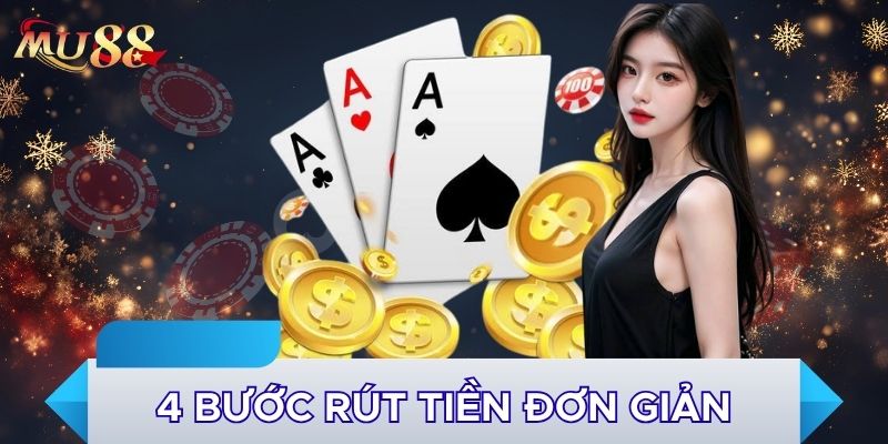 4 bước rút tiền đơn giản